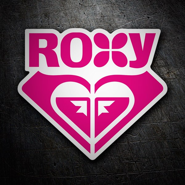 Pegatinas: Roxy rosa