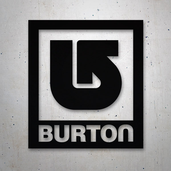 Pegatinas: Burton retro