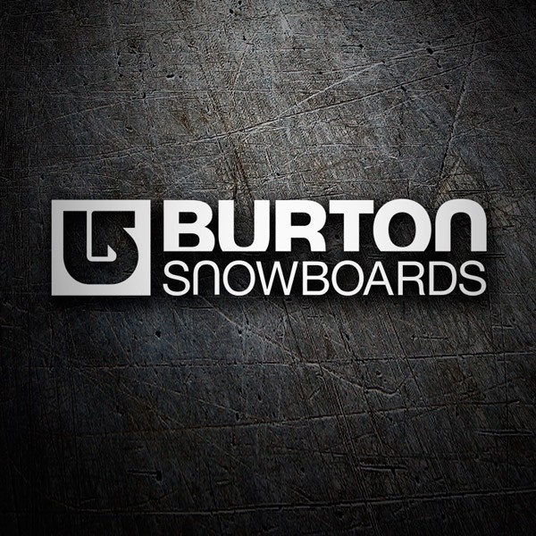 Pegatinas: Burton Snowboards
