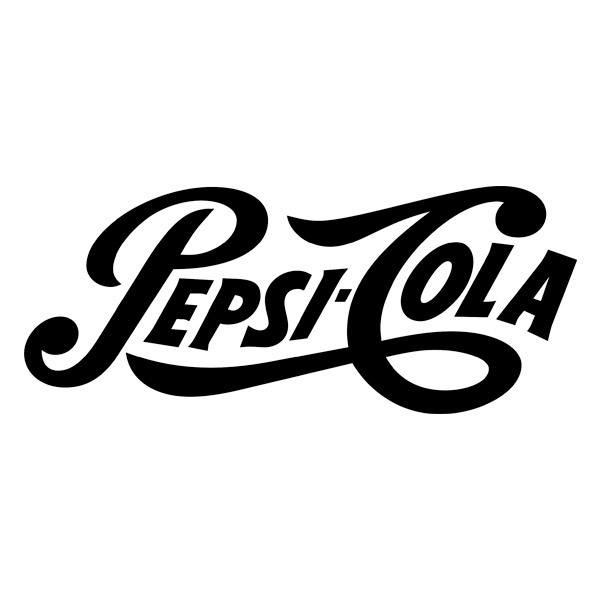 Pegatinas: Pepsi Cola Logo 1940