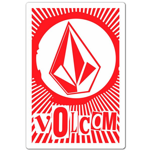 Pegatinas: Volcom retro