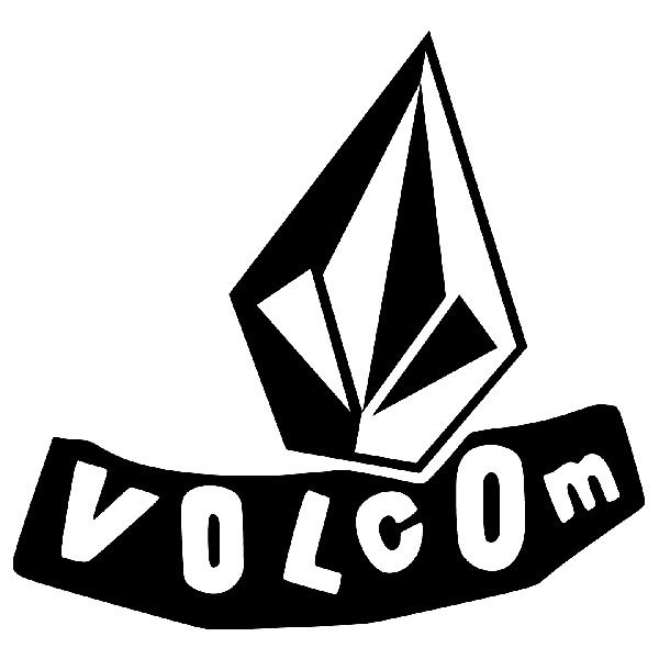 Pegatinas: Volcom abstract