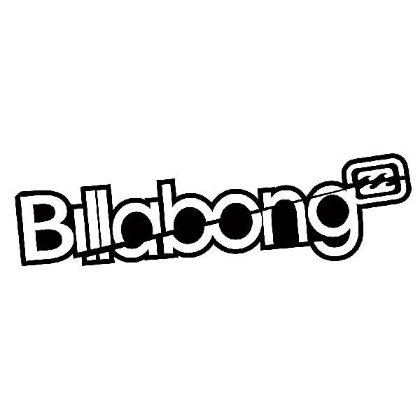 Pegatinas: Billabong crack