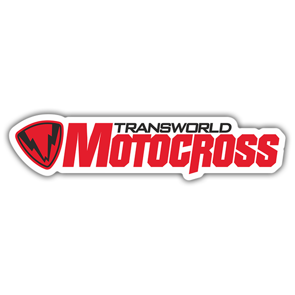 Pegatinas: Logo Transworld Motocross