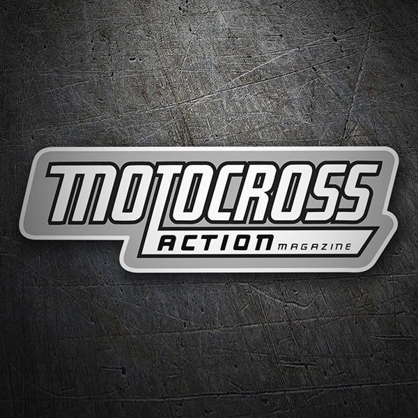 Pegatinas: Motocross Action