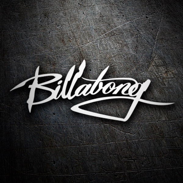 Pegatinas: Billabong logo estilizado