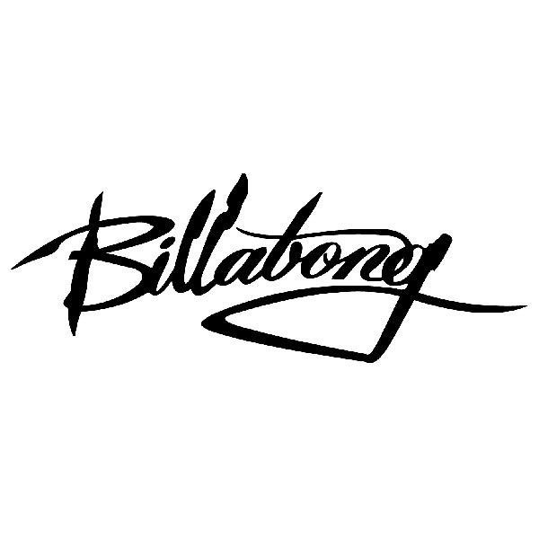 Pegatinas: Billabong logo estilizado