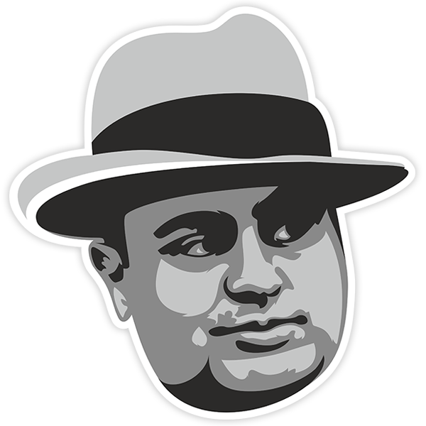 Pegatinas: Al Capone 0