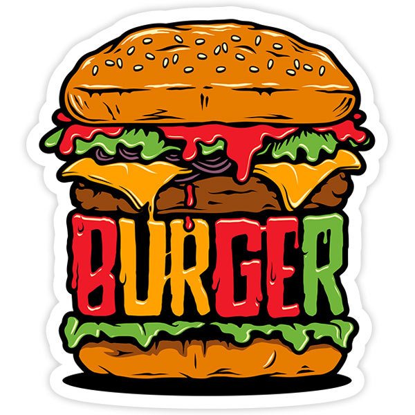 Pegatinas: Burger