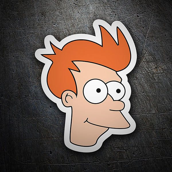 Pegatinas: Philip J. Fry - Futurama