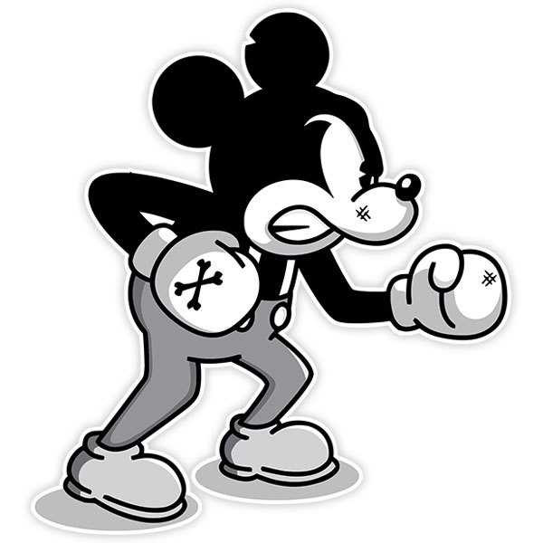 Vinilos Infantiles: Mickey Mouse retro