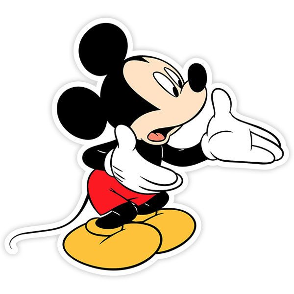 Pegatinas: Mickey Mouse hablando