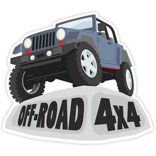 Pegatinas: Off-Road 4x4