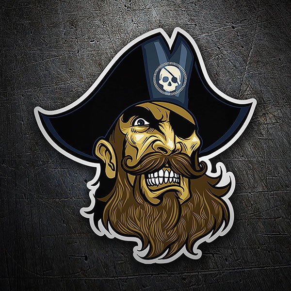 Pegatinas: Capitán Pirata