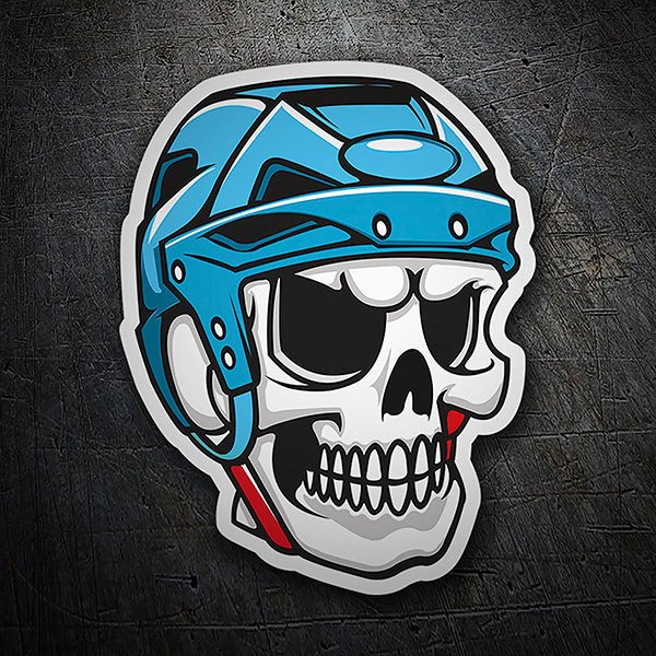 Pegatinas: Calavera Skater