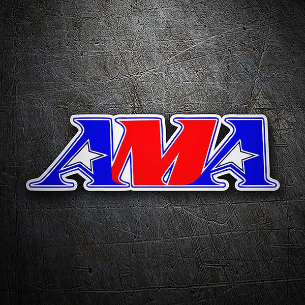 Pegatinas: AMA Motor Logo 1