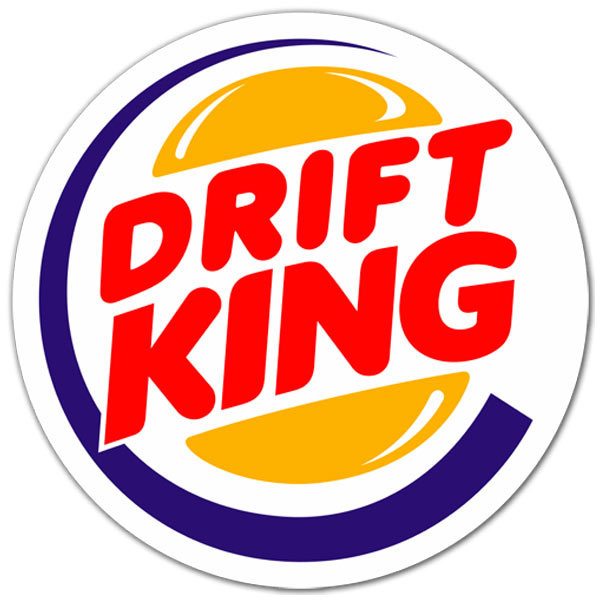 Pegatinas: Drift King