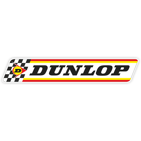 Pegatinas: Dunlop 70 aniversario