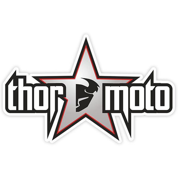 Pegatinas: Thor moto
