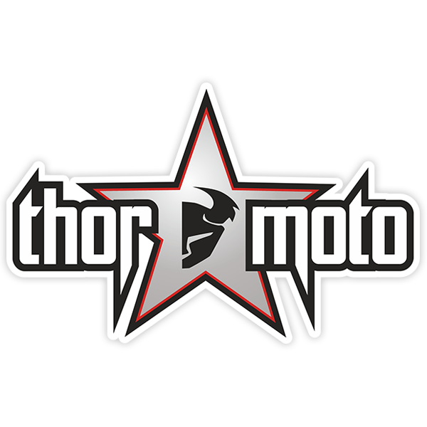 Pegatinas: Thor moto 0