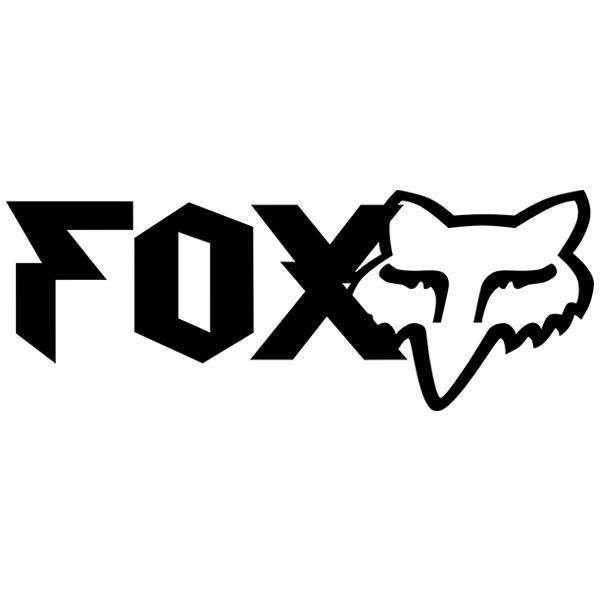 Pegatinas: Fox Racing Heavy