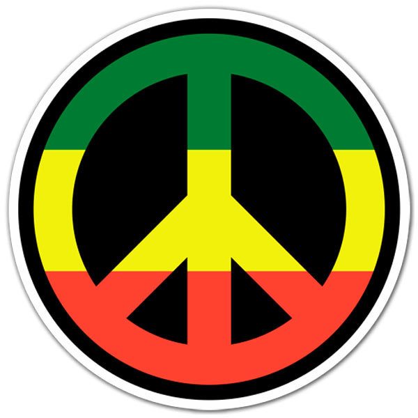 Pegatinas: Paz en Jamaica