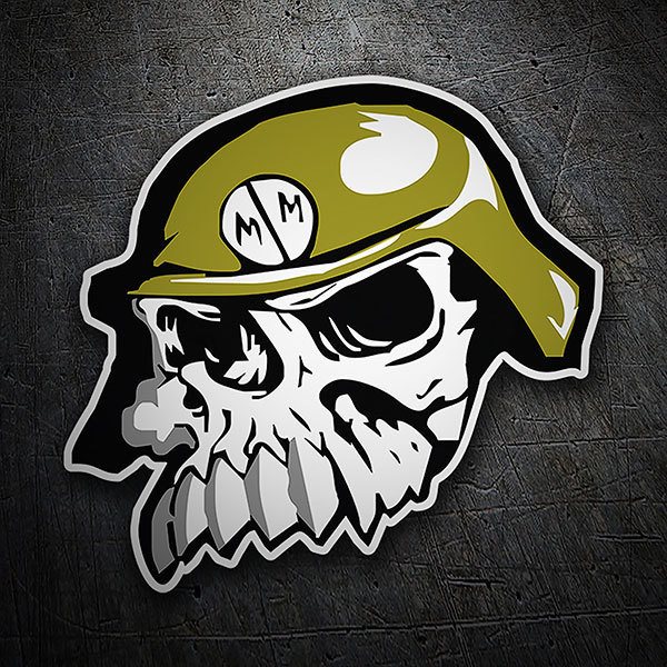 Pegatinas: Logo Metal Mulisha