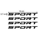 Pegatinas: Set 4X Sport 3