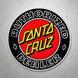 Pegatinas: Santa Cruz Authorized Dealer 3
