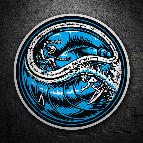 Pegatinas: Santa Cruz Surf