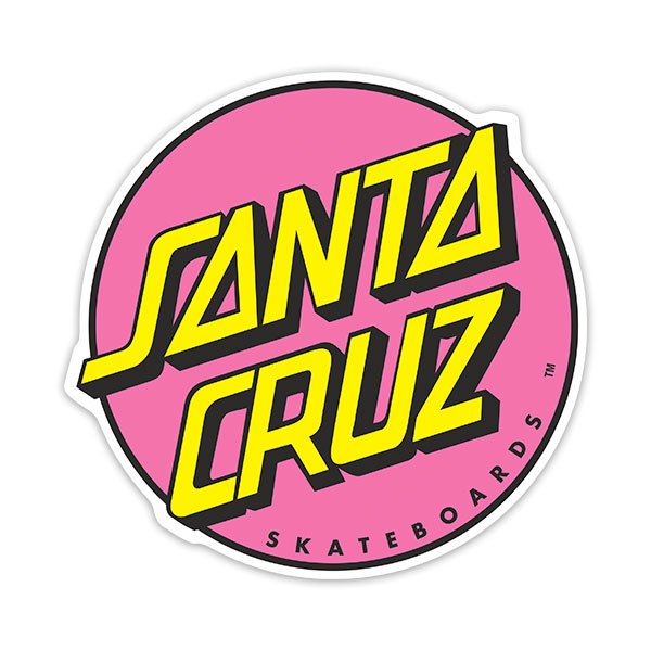 Pegatinas: Santa Cruz Rosa