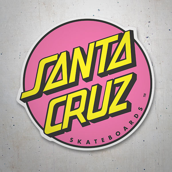 Pegatinas: Santa Cruz Rosa