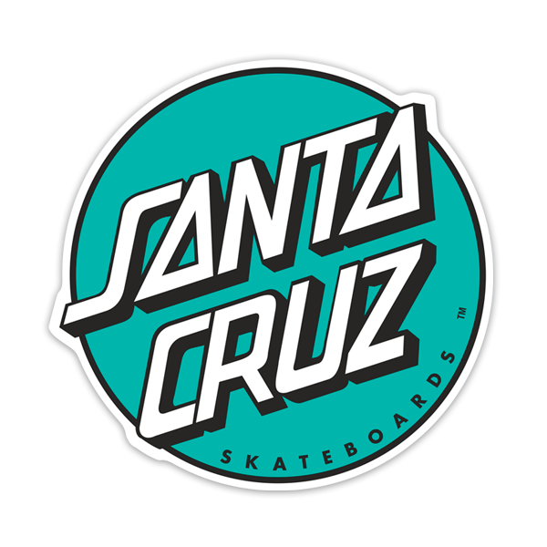 Pegatinas: Santa Cruz Verde Menta 0