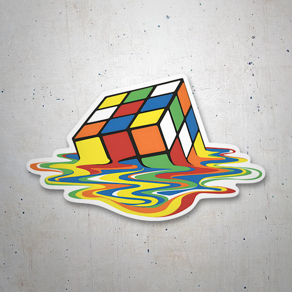 Pegatinas: Cubo de Rubik