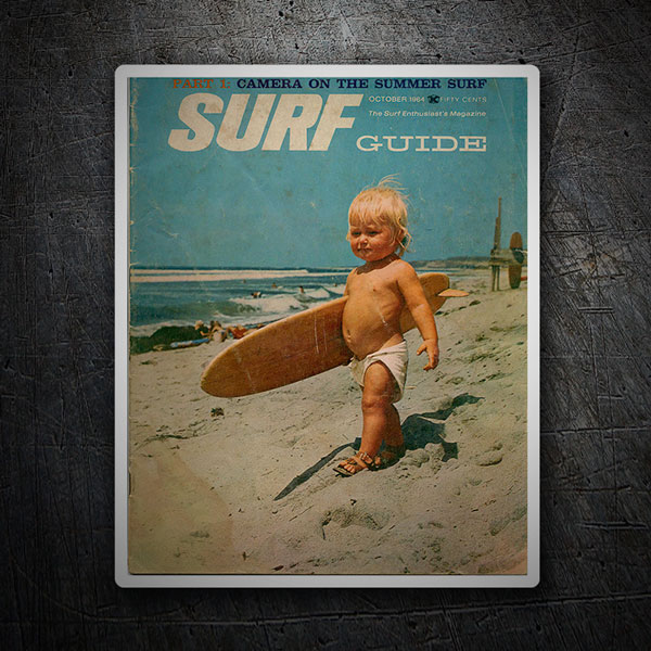 Pegatinas: Surf Guide