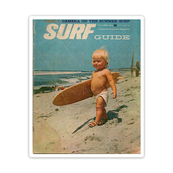 Pegatinas: Surf Guide