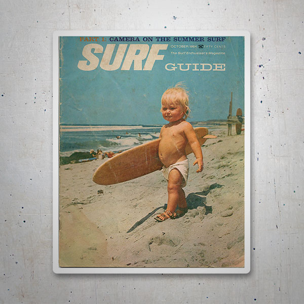 Pegatinas: Surf Guide