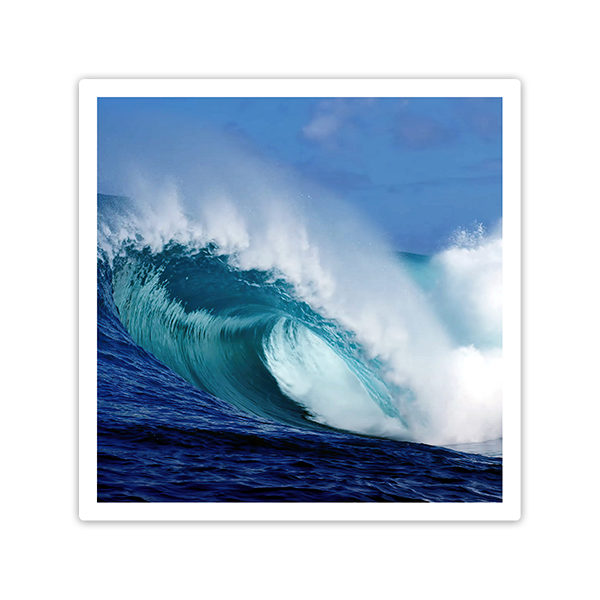 Pegatinas: Olas para Surf 0