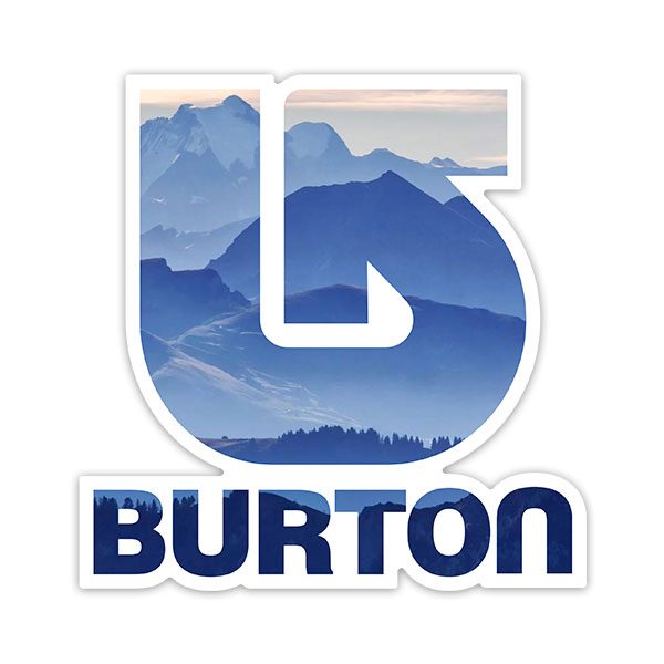 Pegatinas: Burton Montañas