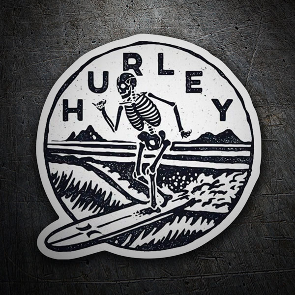 Pegatinas: Surf Hurley 1