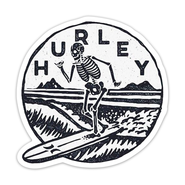 Pegatinas: Surf Hurley
