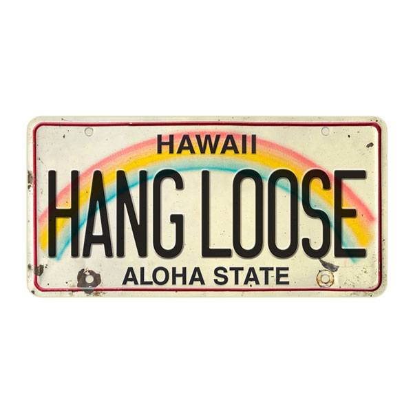 Pegatinas: Hang Loose Aloha State