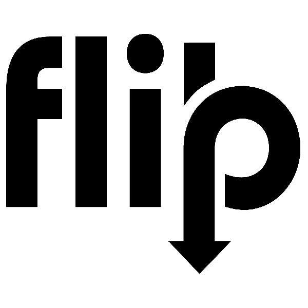 Pegatinas: Flip flecha