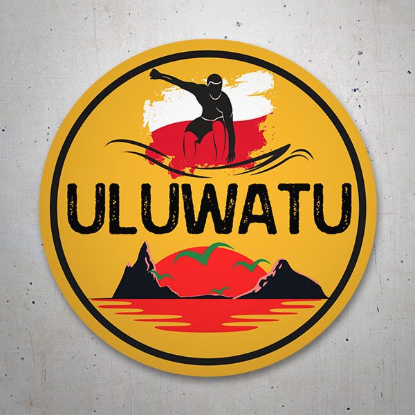 Pegatinas: Uluwatu Surf