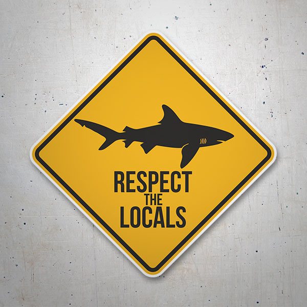 Pegatinas: Respect the Locals