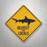 Pegatinas: Respect the Locals 3