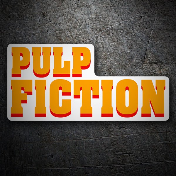 Pegatinas: Pulp Fiction Película