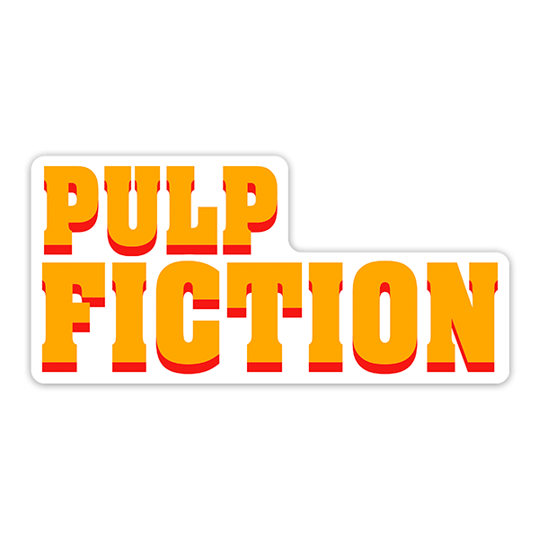 Pegatinas: Pulp Fiction