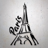 Pegatinas: Paris Torre Eiffel 2