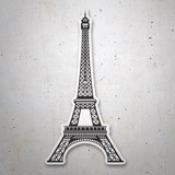 Pegatinas: Torre Eiffel de París 3